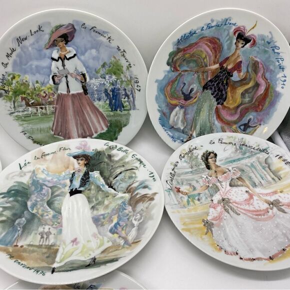 10 “Women of the Century”Collective Plates by artist D’Arceau, Signed & Numbered - Picture 5 of 16